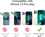 3 in 1 Combo - Case, Screen Protector & Camera Lens Protector for iPhone 13 Pro Max *Free Shipping*