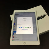 Apple iPad 6 32GB Wi-Fi + Cellular 3G/4G White Silver (Like New) Shipping & New Glass Screen Protector*