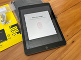 Apple iPad 6 32GB Wi-Fi + Cellular 3G/4G Space Gray (As New) With Glass Screen Protector & Shipping