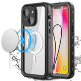 iPhone 14 Plus 6.7 Redpepper DOT+ Magsafe Series Waterproof Case - Black *Free Shipping*