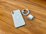 Apple iPhone 11 64GB White - New Battery, Case, Glass Screen Protector (Exc) Battery Msg