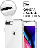 iPhone 8 Plus, 7 Plus Tough Hybrid Clear Case