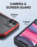 iPhone 11 Shockproof Protective Case - Red *Free Shipping*