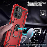 iPhone 11 Ring Holder Case (Red)