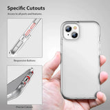 iPhone 13 Tough Hybrid Clear Case