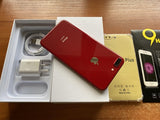 Apple iPhone 8 Plus 64GB Product Red - New Case, Screen Protector & Shipping (Exc)