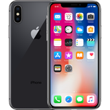 Apple iPhone X 64GB Black - New Battery, Case, Glass Screen Protector (Exc)